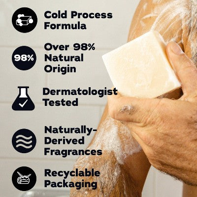 DR. SQUATCH Men's All Natural Bar Soap - Rainforest Rapids - 5oz