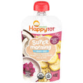 Happy Tot Super Morning Dairy-Free Organic Bananas, Dragonfruit, Coconut Milk, Oats & Chia Toddler Pouch - 4oz