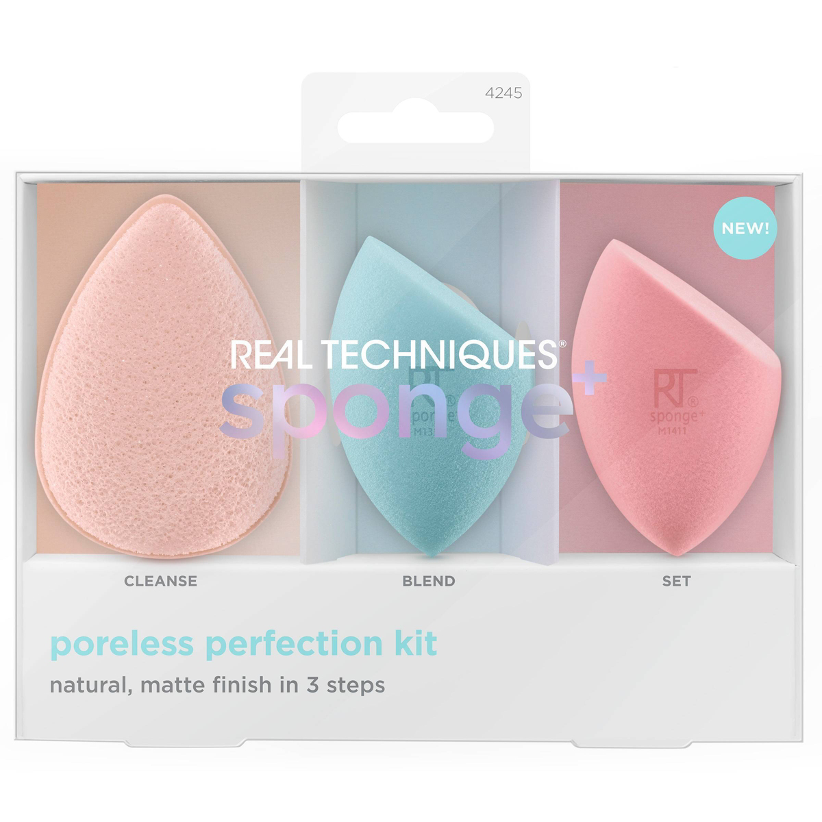Real Techniques Poreless Perfection Kit - 3 ct