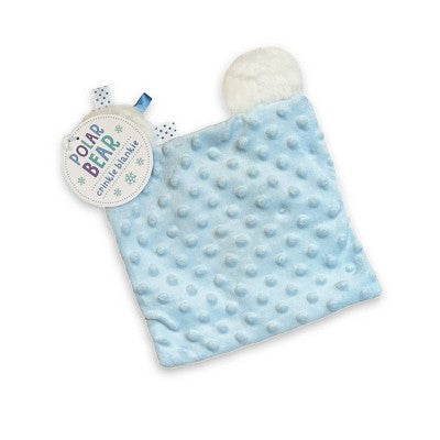 Make Believe Ideas Snuggables Polar Bear Crinkle Blankie