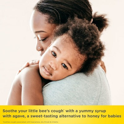 Zarbee's Baby Cough Syrup + Immune with Organic Agave & Zinc - Grape Flavor - 2 fl oz