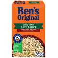 Ben's Original Seasoned Long Grain & Wild Rice - 6oz: Quick Cook, No Artificial Flavors Or Preservatives