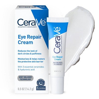 CeraVe Under Eye Cream Repair for Dark Circles and Puffiness - .5oz
