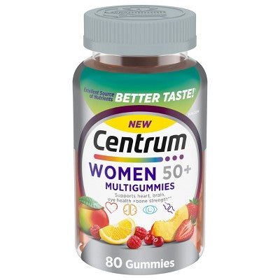 Centrum Women 50+ Multi Gummy - 80ct