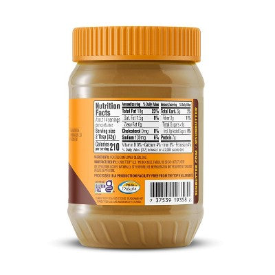 SunButter No Sugar Added Sunflower Butter, Nut Free, Non-GMO – 16oz