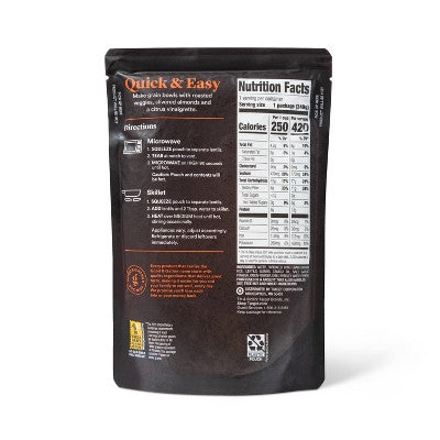 90 Second Whole Grain Blend with Brown Rice, Lentils & Quinoa - 8.8oz - Good & Gather™