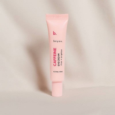 Beyou. Brightening Caffeine Eye Cream for Dark Circles and Puffy Eyes + Sensitive Skin Friendly - 0.5 fl oz