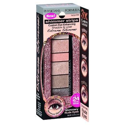 Physicians Formula Shimmer Strip Eyeshadow - Nude Eyes - 0.12oz