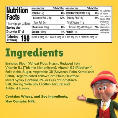Keebler Vienna Fingers Cookies Original - 12oz