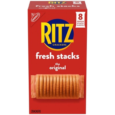 RITZ Stacks Original Crackers Travel Snacks - 11.8oz