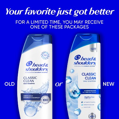Head & Shoulders Classic Clean Dandruff Shampoo
