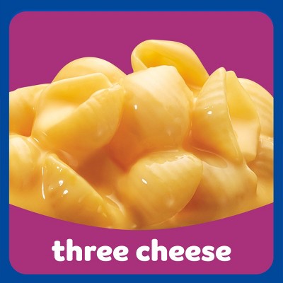 Kraft Three Cheese Mac and Cheese Dinner with Mini-Shell Pasta - 7.25oz