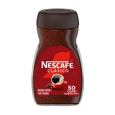 Nescafe Clasico Dark Roast Instant Coffee Jar - 3.5oz