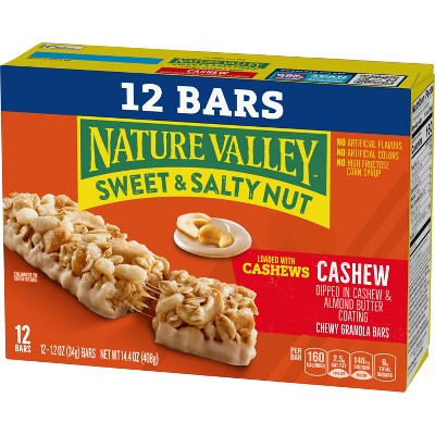 Nature Valley Sweet and Salty Cashew Value pack - 12ct