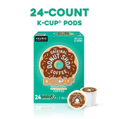 The Original Donut Shop Decaf Medium Roast Keurig K-Cup Coffee Pods