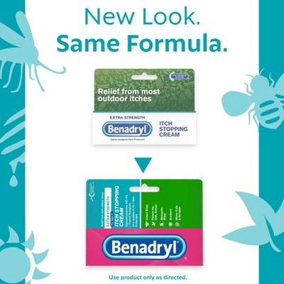 Benadryl Extra Strength Anti-Itch Topical Analgesic Cream - 1oz