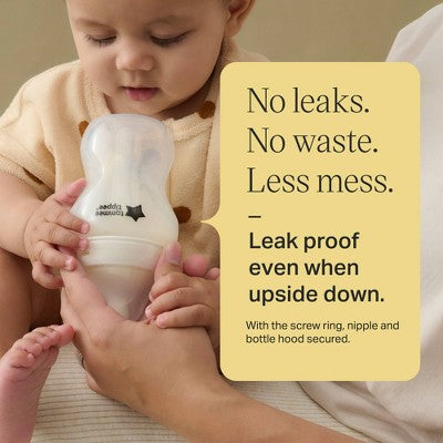 Tommee Tippee Natural Start Slow-Flow Breast-Like Nipple Anti-Colic Baby Bottle - 5oz/3pk
