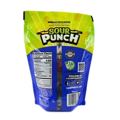 Sour Punch Assorted Flavor Bites Candy - 9oz