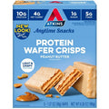 Atkins Peanut Butter Whey Protein Wafer Crisp Protein Bars - 10g Protein - 5ct