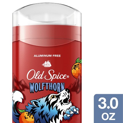 Old Spice Wolfthorn Scent Deodorant for Men - Aluminum-Free 3oz