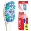 Colgate 360 Optic White Whitening Manual Toothbrush - Soft