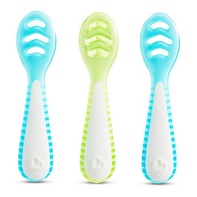 Munchkin Gentle Dip Self-Feeding Spoons - 3pk
