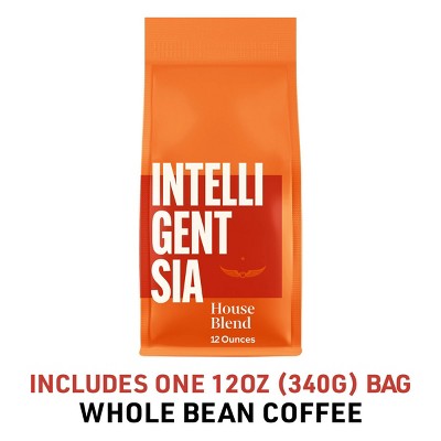 Intelligentsia Direct Trade House Blend Light Roast Whole Bean Coffee - 12oz: Arabica Beans, Source Varies