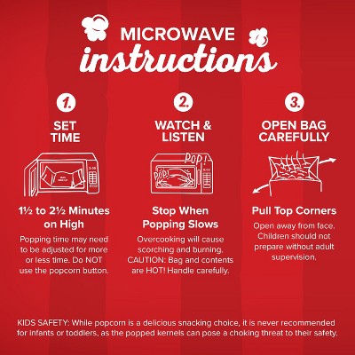 Orville Redenbachers Mini Movie Theater Butter Microwave Popcorn - 12ct/17.98oz