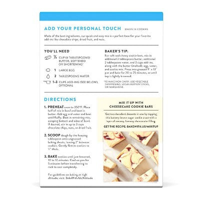 King Arthur Gluten Free Cookie Mix - 16oz