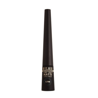 Milani Stay Put Matte Liquid Eyeliner - 0.09 fl oz