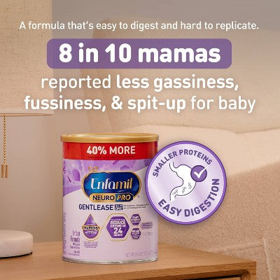 Enfamil NeuroPro Gentlease Powder Infant Formula - 27.4oz