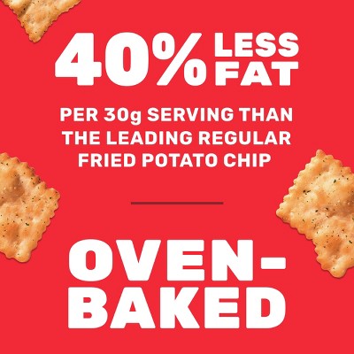 RITZ Toasted Chips Sour Cream and Onion Crackers Party Snacks - 8.1oz