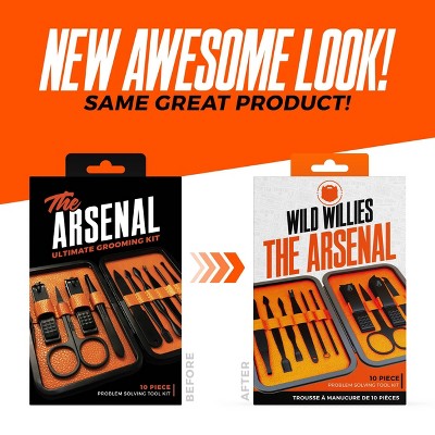 Wild Willies The Arsenal Grooming Set - 10pc