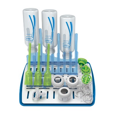Dr. Brown's Folding Baby Bottle Drying Rack for Space-Saving Easy Storage