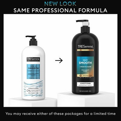 Tresemme Silky & Smooth Anti-Frizz Conditioner with Pump For Frizzy Hair - 39 fl oz