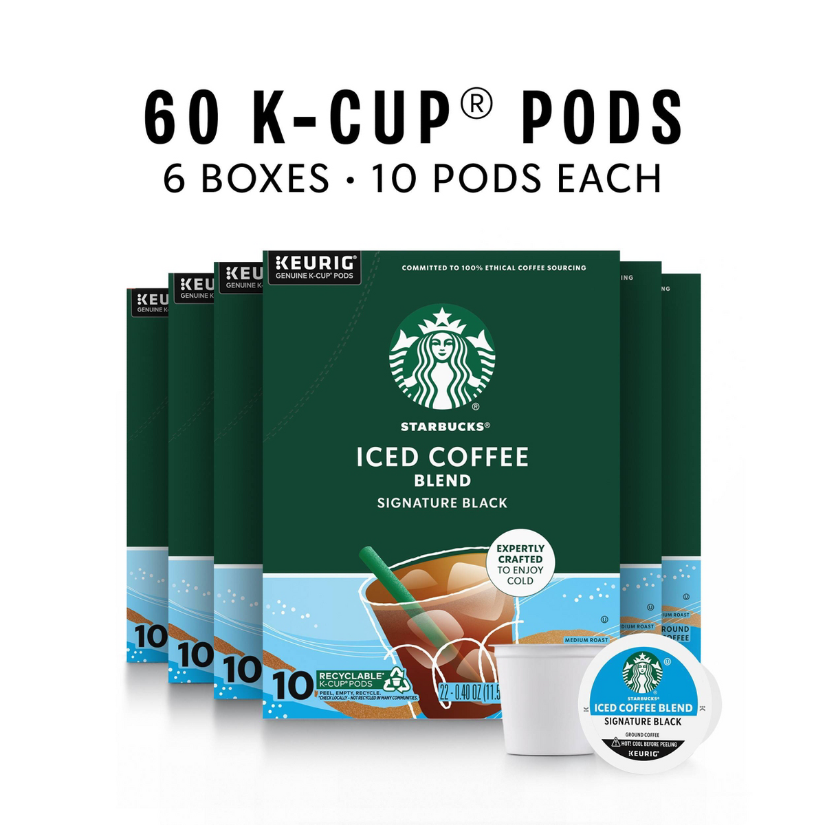 Starbucks Iced Black Coffee - 60ct