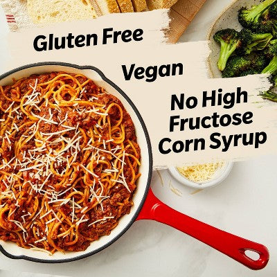 Prego Pasta Sauce Traditional Italian Tomato Sauce 24oz: Gluten-Free, No Artificial Colors, Vegan