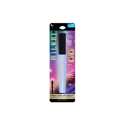 Milani Highly Rated Anti-Gravity Waterproof Mascara - 0.39 fl oz: Thickening, Lengthening & Volumizing Eyelash Enhancer