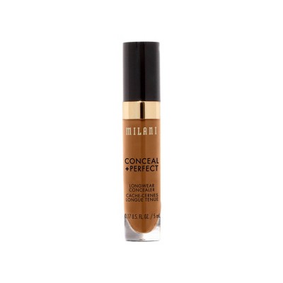 Milani Conceal + Perfect Longwear Concealer - 170 Warm Almond - 0.17 fl oz