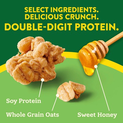 Nature Valley Protein Granola Oats & Honey Size Cereal - 17oz: High Protein, No Artificial Flavors