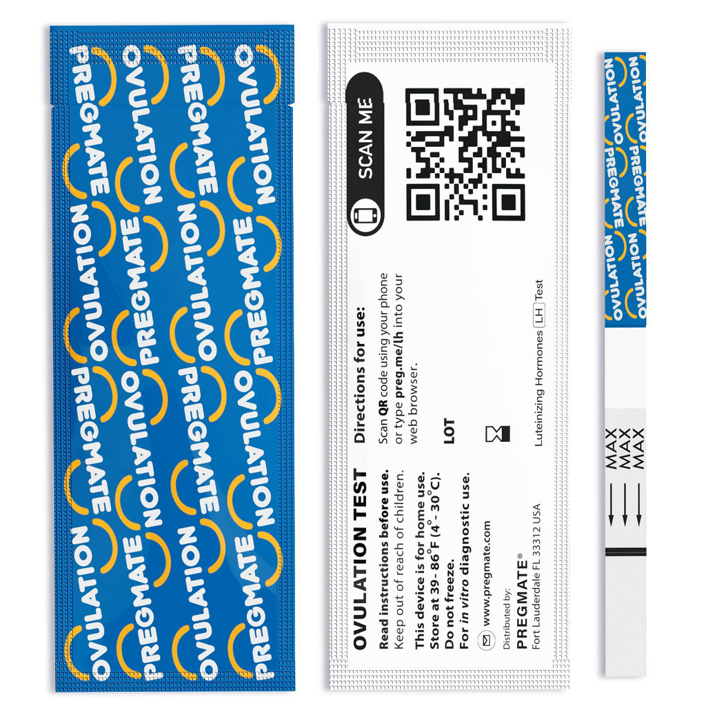 Pregmate Ovulation Test Strips, 100 Count Pack