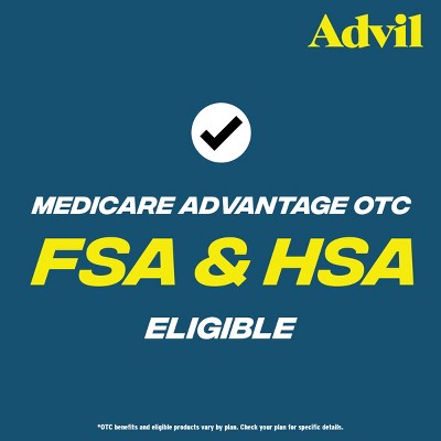 Advil Pain Reliever/Fever Reducer Tablets - Ibuprofen (NSAID)
