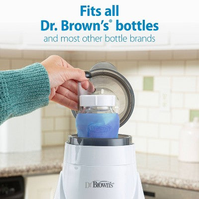 Dr. Brown's Deluxe Baby Bottle Warmer & Sterilizer - White