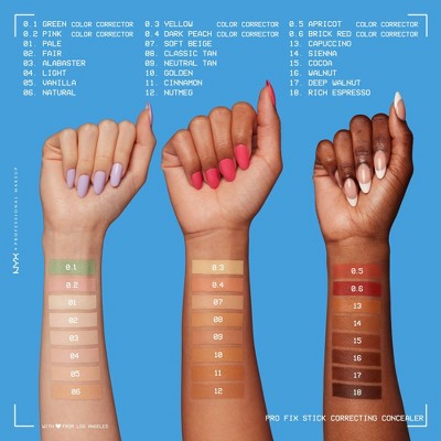 NYX Professional Makeup Color Correcting Pro Fix Stick Concealer - 0.05oz