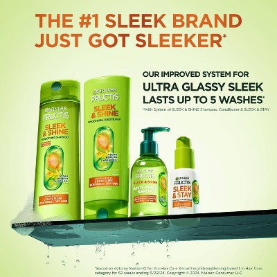 Garnier Fructis Sleek & Shine Fortifying Shampoo for Frizzy Hair