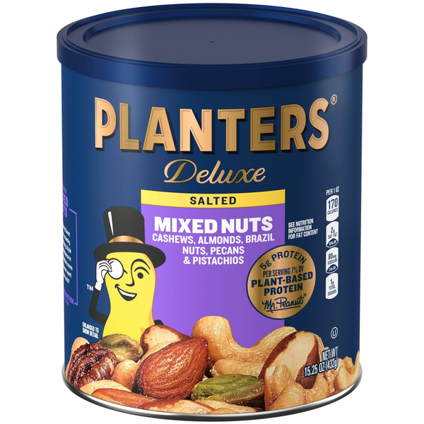 Planters Deluxe Sea Salt Mixed Nuts - 15.25oz