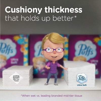 Puffs Ultra Soft Facial Tissue