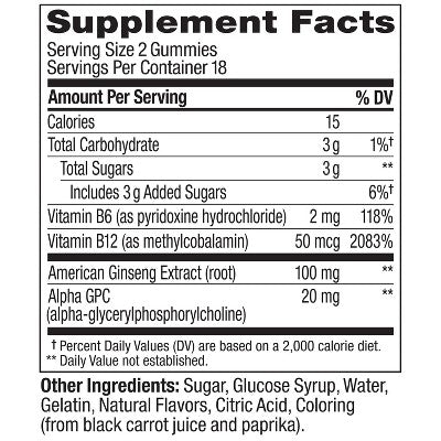 OLLY Laser Focus Gummies - Berry Tangy Tangerine - 36ct