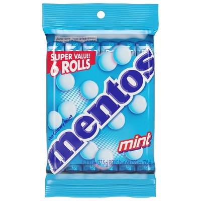 Mentos Chewy Mint Candies - 6ct