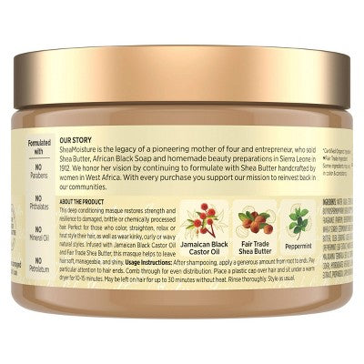 SheaMoisture Jamaican Black Castor Oil Strengthen & Restore Hair Mask